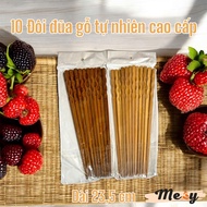 10 đôi đũa khuyết gỗ cao cấp Mesy 235cm