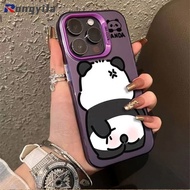 Angry panda Cartoon Pattern Casing For OnePlus Nord 4 CE4 Lite India CE3 3 2T CE2 Lite 2 N30 Ace 3 P
