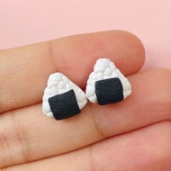 Sushi Stud Earrings | Onigiri Maki Tamago | Funny Earrings
