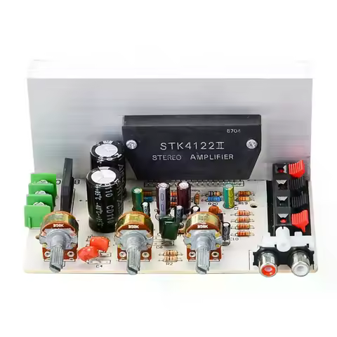 DX-0408 2.0 Channel Thick Film Series Amplifier Board Digital Audio Stereo Amplifier Board Stereo Au