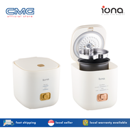 IONA 0.8L Mini Rice Cooker | GLRC085-White