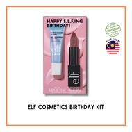 ELF Birthday Kit Thirst Burst Drop Mini, ELF O Face Satin Lipstick, e.l.f. Cosmetics | SKINODIP