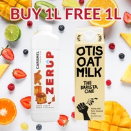 [BUY ZERUP FREE OTIS] ANY 1 ZERUP SYRUP 1L GET 1 OTIS BARISTA 1L FREE OTIS (EXP 25 MAR 2025)