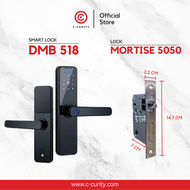 :: พร้อมติดตั้ง :: C-CURITY รุ่น DMB 518 Digital Door Lock สมาร์ทล็อค กลอนดิจิตอล 5 ระบบ