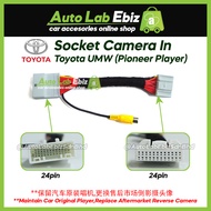 Socket Camera In Toyota UMW 24Pin (Pioneer Player)
