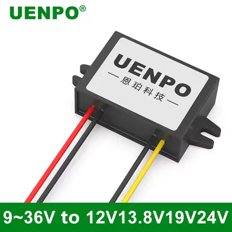 9-36V to 12V Power Converter 24V 12V to 12V 13.8V 19V Voltage Regulator DC Voltage Regulator Onboard