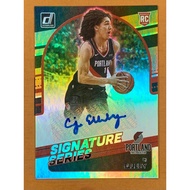 CJ Elleby 2020-21 Donruss Signature Series RC Auto Trail Blazers Rookie SP HOLO | NBA CARDS