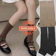 Knee-High Thin Breathable Socks | Daily Wear | Japanese-Inspired Design