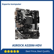 MOBO ASROCK A320M-HDV Socket AM4 DDR4