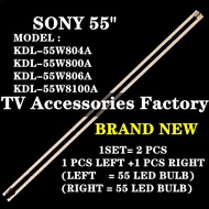 SONY KDL-55W804A KDL-55W800A KDL-55W806A KDL-55W8100A TV LED BACKLIGHT BAR READY STOCK KDL-55W804 KD