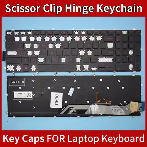 Replacement Keycap Key Cap Scissor Clip Hinge For Dell G3 3590 3579 3779 3593 G5 5500 G7 7588 7570 7