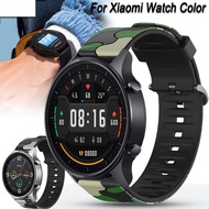 20mm 22mm Camouflage Silicone Strap For Xiaomi Watch Color Replacement Watch Band For Huami Amazfit GTR 2 2e 3 Pro