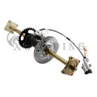 800mm/810mm rear axle assembly with Foot brake 530-32T sprocket for China 125cc 150cc 200cc 250cc AT
