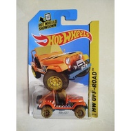 HOTWHEELS HOT WHEELS THUNT REGULAR CARD JEEP CJ7 JUNGLE RALLY