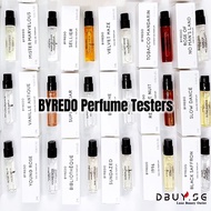 BYREDO | 💯 Authentic Assorted Byredo Perfume Tester-Rose Of No Men’s Land,Gypsy Water,Bal d'Afrique,