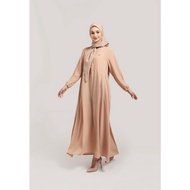 Hanna Maxi Dress Fayra Cream Hijab Clothing 020322
