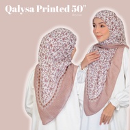 Tudung Bawal Cotton Printed Corak Bidang 50, Tudung Bawal Chiffon Voile Bidang 50, Tudung Bawal labu