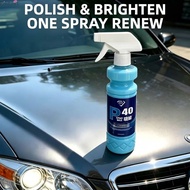 P40 Sprays Wax Car Paint Coating - Quick-Acting Water-Repellent Maintenance for Bright Finish