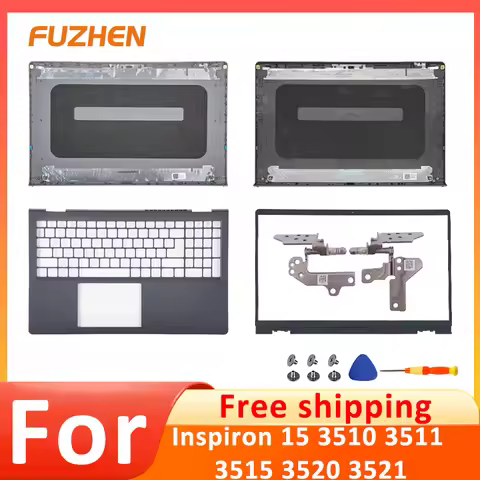 LCD Back Cover For Inspiron 15 3510 3511 3515 3520 3521 3525 Silver 0DDM9D Black 00WPN8 Gray 0T4MT1