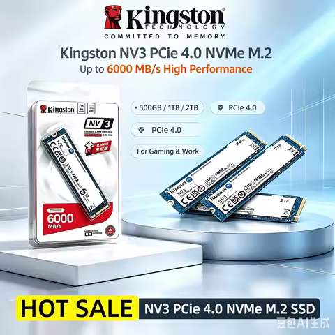 Kingston NV3 SSD 500GB 1TB 2TB NVMe PCIe Gen 4.0x4 Solid State Drive M.2 2280 Internal SSD nvme m2 f