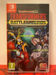 （中古二手）Switch NS遊戲 變形金剛 戰場 Transformers Battlegrounds 歐版中英文版