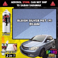 B538M Bluish Silver Met ( Touch Up Pen Honda City 4 Generation ) Car Spray Paint Restore Scratch Bod