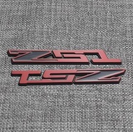 2Pcs Z51 Emblems Car Badge 3D Nameplate Letter Compatible with C5 C6 C7 Corvette (Red)
