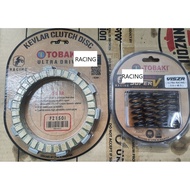 FZ150I OLD RACING CLUTCH PLATE WITH SPRING RACING TOBAKI FZ 150I LAMA LAMPU BULAT DAN DIAMOND SAHAJA