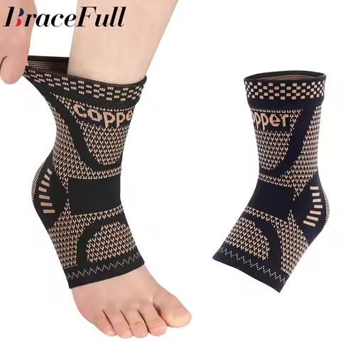 1PC Copper Infused Ankle Support Compression Socks,Ankle Braces for Men Women,Ankle Compression Slee