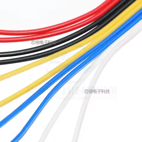 Colorful DuPont wire with alligator clip DuPont male/female to alligator clip/test clamp/connection 