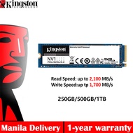 ship today Kingston NV1 NVMe PCIe Disco SSD 250GB 500GB 1TB Internal Solid State Drive M.2 2280 For 