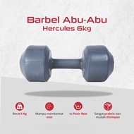 Sand dumbbells plastic barbells plastic dumbbells 6 kg pvc weight lifting training iron sand