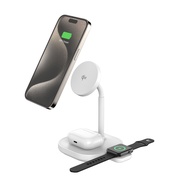 15W 3 in 1 Magnetic Wireless Charger Stand Pad for Phone 14 13 12 Pro Max 11 AirPod Phone Chargers F