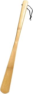 Alphax 902287 Bamboo Shoe Horn, 17.7 inches (45 cm), Easy to Wear