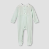 Babyshop Giggles Bow Accent Closed Feet Sleepsuit With Long Sleeves
