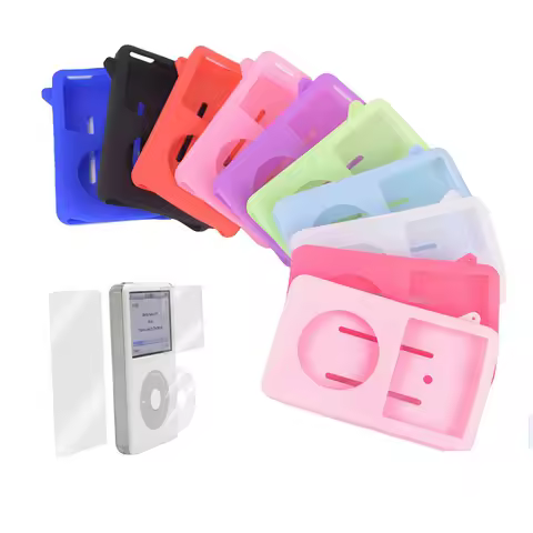 Soft Silicone Rubber Protective Case Cover for Apple iPod Classic 80GB 120GB Latest 6th 160GB iPod V