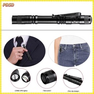 PINGD Pen Shape Flashlight, LED Portable LED Flashlight, Useful Waterproof Mini Pen Clip Lighting To