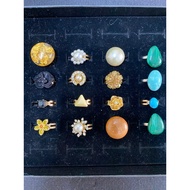 Handmade women's rings, open rings size 5-6-7