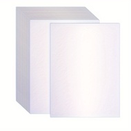 White /Yellow Shimmer Cardstock Paper, 25 Sheets A4 250gsm/92Ib Pearlescent Paper for Crafts, Double