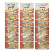 [SG] [15 Pieces]  XINLGO CR1220 Lithium Cell Button Battery