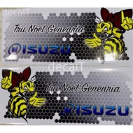 Isuzu Truck Sticker. Isuzu Truck Bee Sticker. Isuzu Truck Honeycomb Sticker