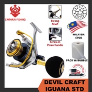 New Devil Craft Iguana STD (Standard Edition) Spinning Reel Devil Craft Fishing Reel Saltwater Reel 