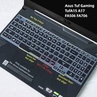Keyboard Protector Asus TUF Gaming A15 A17 FX506 FA506 FX507 FA507 15 inch TPU Keyboard Cover Protector laptop Keyboard Protector Skin High quality  wireless PC stick cover Annka