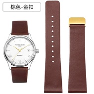 สายนาฬิกาหนังแท้แบบบางเฉียบสำหรับทั้งผู้ชายและผู้หญิงเหมาะกับ DW Longines Omega meidou CK Casio Ross