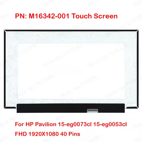 M16342-001 For HP Pavilion 15-eg0073cl 15-eg0053cl LCD Screen Display w Touch Replacement LED Panel 