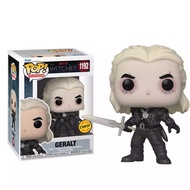 FunkoPOP Geralt figurine model from the American TV series The Witcher.