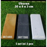 Super fine ashan stone grit 4000 7000 12,000