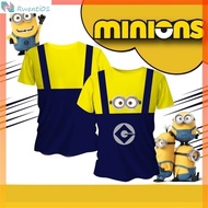 Minion | 小黄人 | Costume Kid Adult Outfit Matching Set Kid Performance | Halloween | READY STOCK