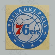Sticker Philadelphia 76ers Basketball Sticker/