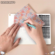 KATAKANVD Paper Trimmer Scoring Board, Plastic with Measuring Grid Craft Paper Cutter, Multi-purpose